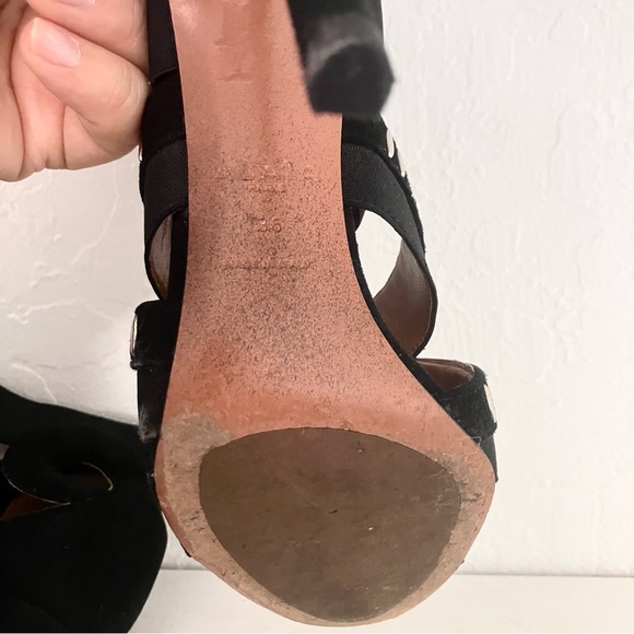 Black Alaia Paris Heels - Picture 9 of 14